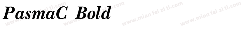 PasmaC Bold字体转换
